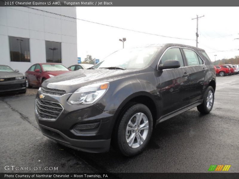 Tungsten Metallic / Jet Black 2016 Chevrolet Equinox LS AWD