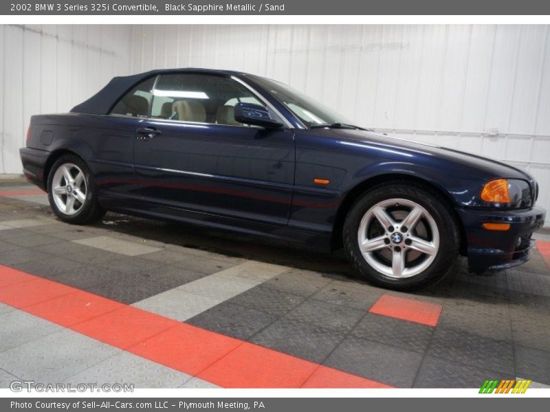  2002 3 Series 325i Convertible Black Sapphire Metallic