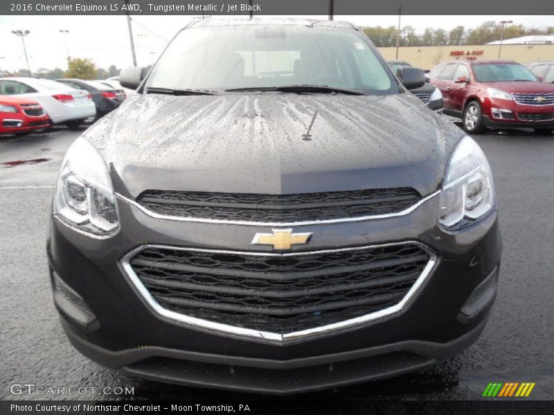 Tungsten Metallic / Jet Black 2016 Chevrolet Equinox LS AWD