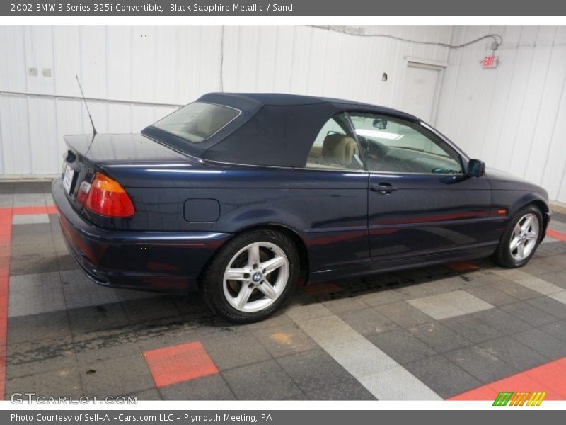 Black Sapphire Metallic / Sand 2002 BMW 3 Series 325i Convertible