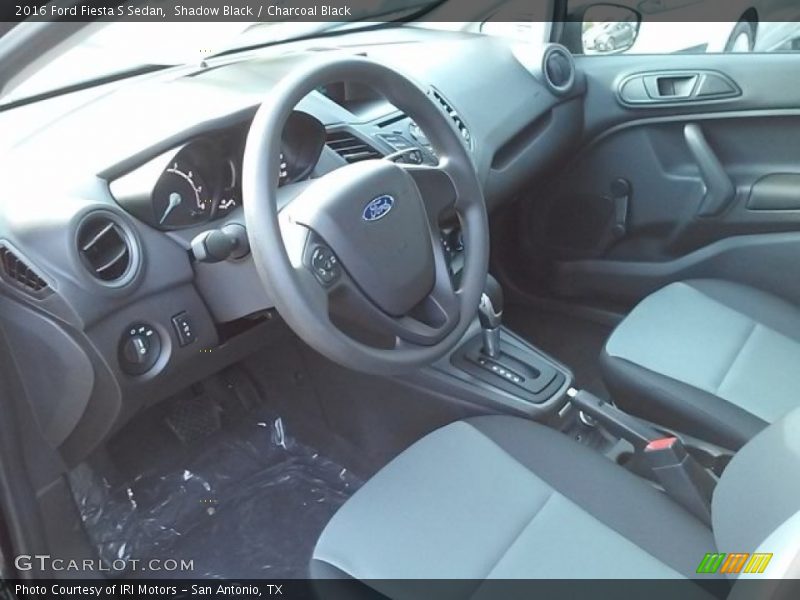 Shadow Black / Charcoal Black 2016 Ford Fiesta S Sedan