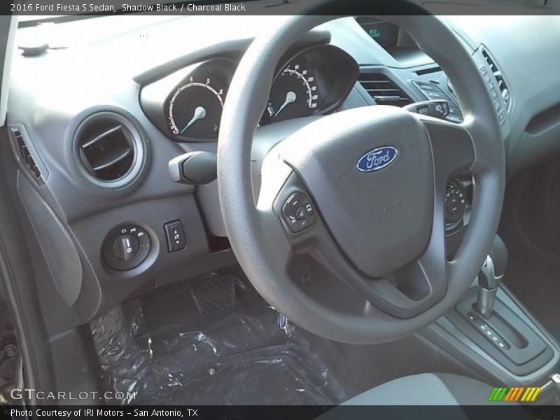 Shadow Black / Charcoal Black 2016 Ford Fiesta S Sedan