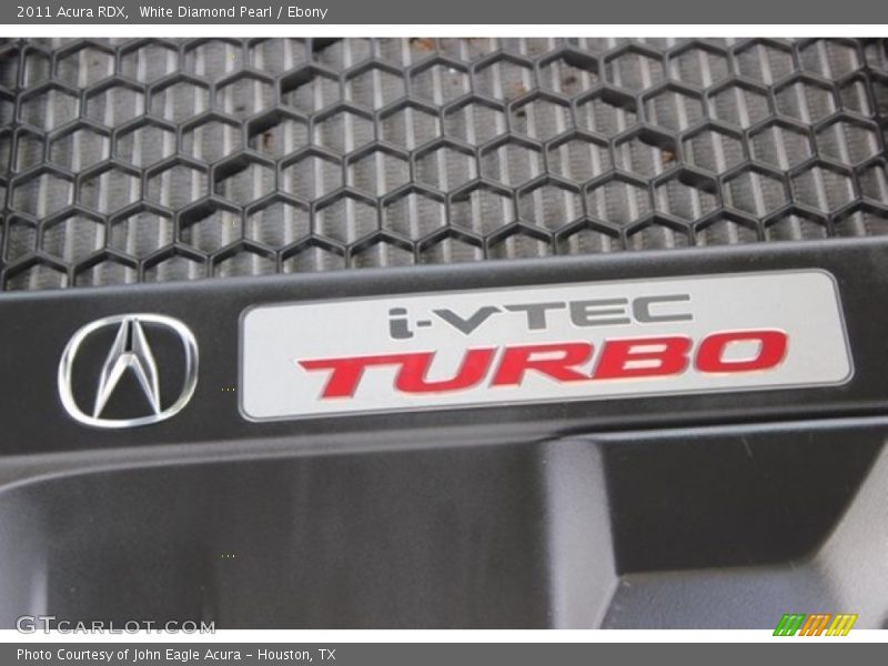 White Diamond Pearl / Ebony 2011 Acura RDX