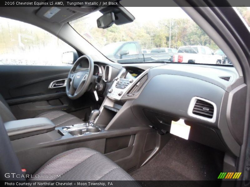 Tungsten Metallic / Jet Black 2016 Chevrolet Equinox LS AWD