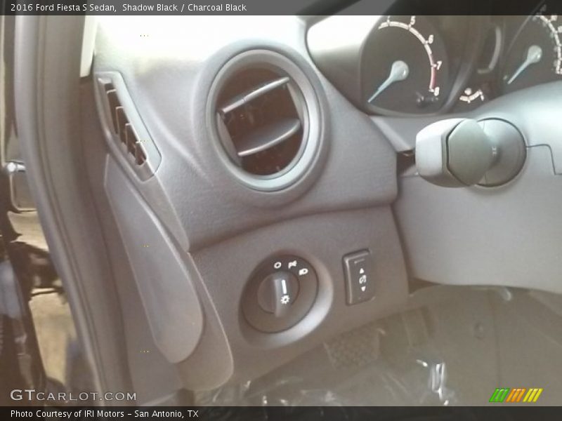 Shadow Black / Charcoal Black 2016 Ford Fiesta S Sedan