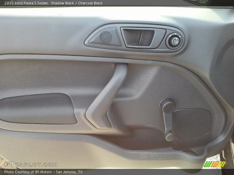 Shadow Black / Charcoal Black 2016 Ford Fiesta S Sedan