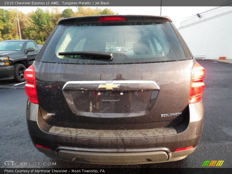 Tungsten Metallic / Jet Black 2016 Chevrolet Equinox LS AWD