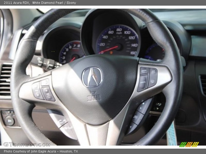 White Diamond Pearl / Ebony 2011 Acura RDX