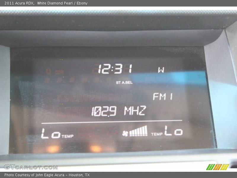 White Diamond Pearl / Ebony 2011 Acura RDX