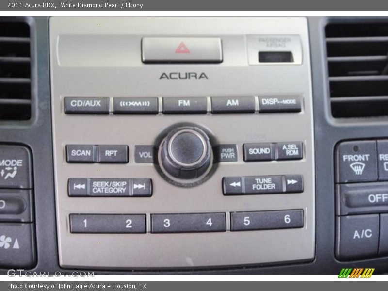 White Diamond Pearl / Ebony 2011 Acura RDX