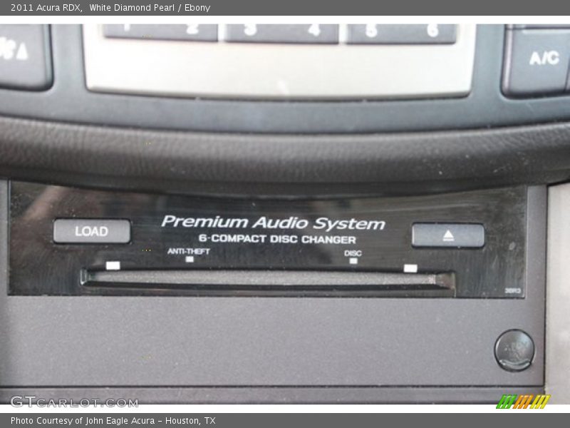 White Diamond Pearl / Ebony 2011 Acura RDX