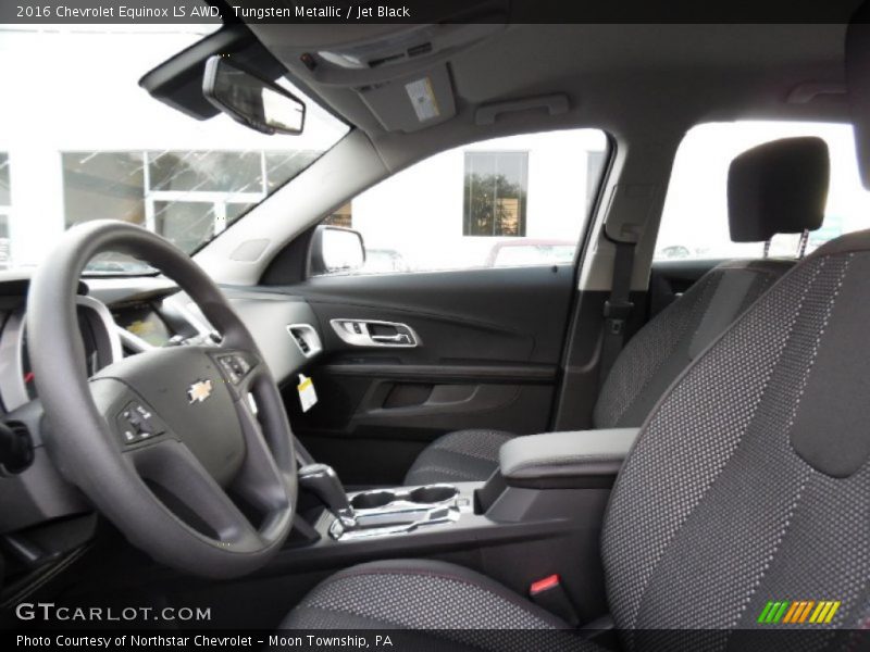Tungsten Metallic / Jet Black 2016 Chevrolet Equinox LS AWD
