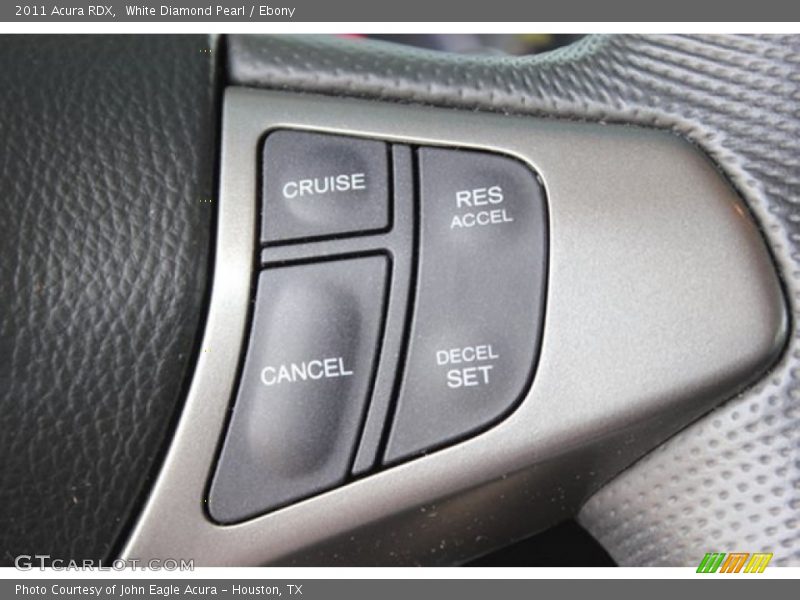 White Diamond Pearl / Ebony 2011 Acura RDX