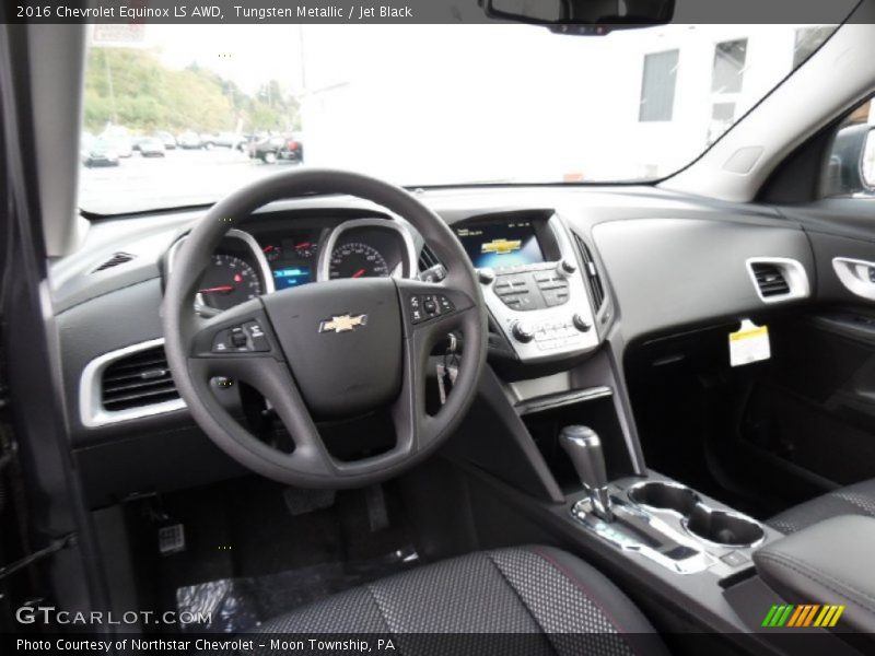 Tungsten Metallic / Jet Black 2016 Chevrolet Equinox LS AWD