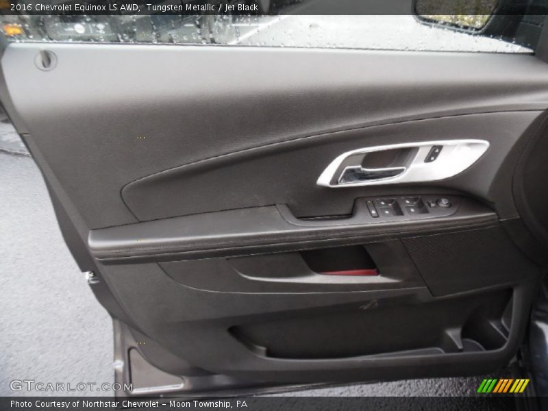 Tungsten Metallic / Jet Black 2016 Chevrolet Equinox LS AWD