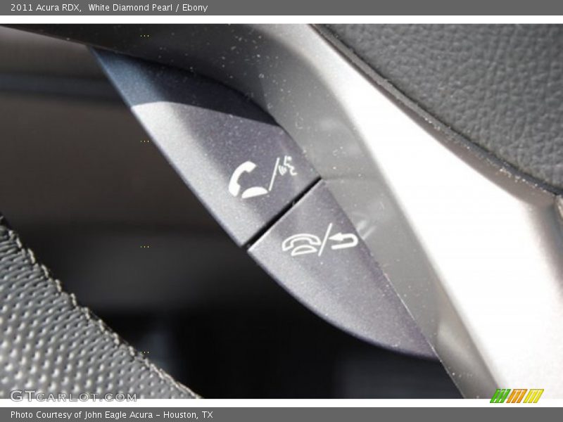 White Diamond Pearl / Ebony 2011 Acura RDX
