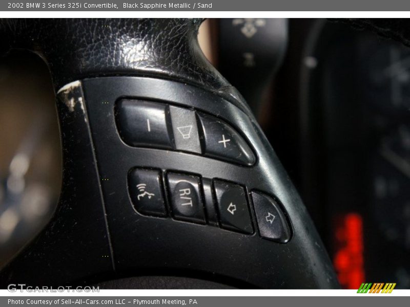 Black Sapphire Metallic / Sand 2002 BMW 3 Series 325i Convertible