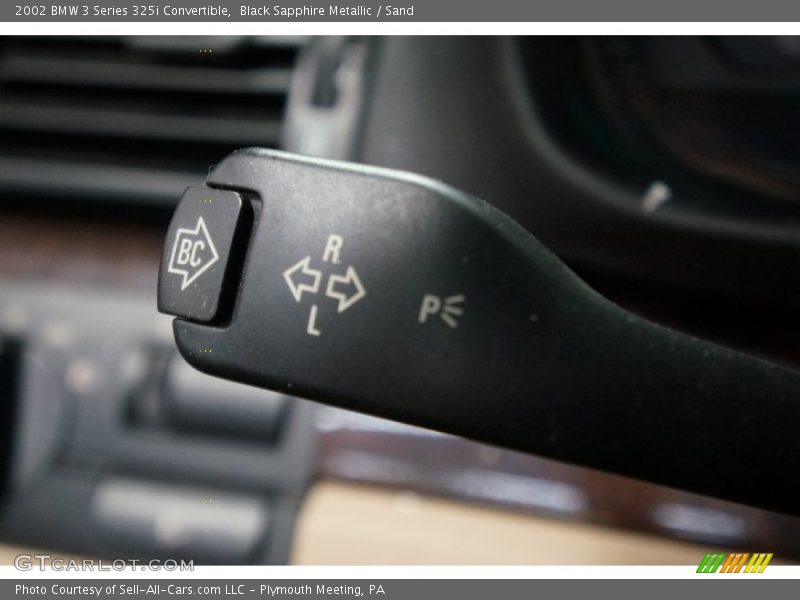 Black Sapphire Metallic / Sand 2002 BMW 3 Series 325i Convertible