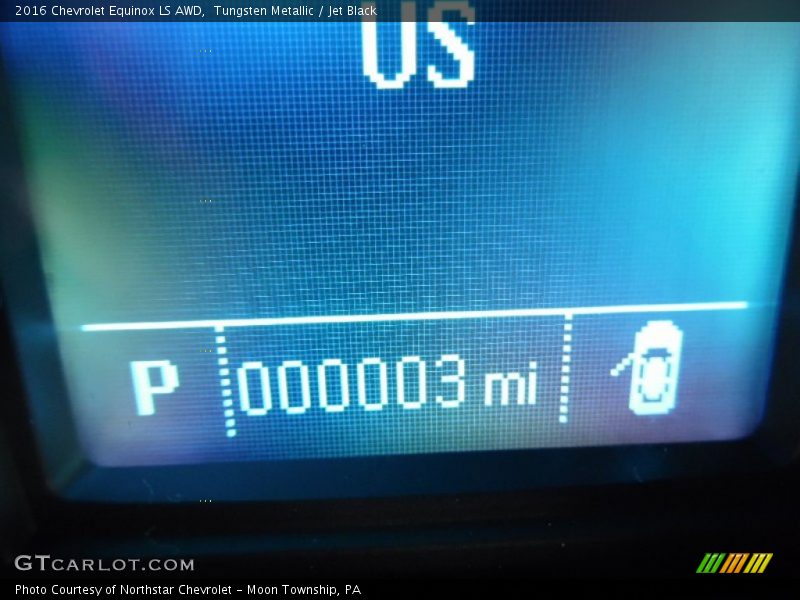 Tungsten Metallic / Jet Black 2016 Chevrolet Equinox LS AWD