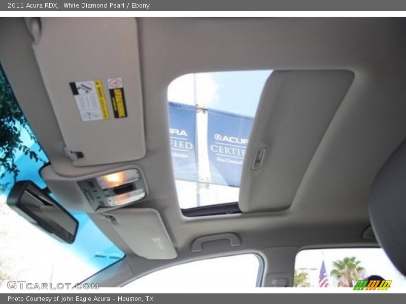 White Diamond Pearl / Ebony 2011 Acura RDX