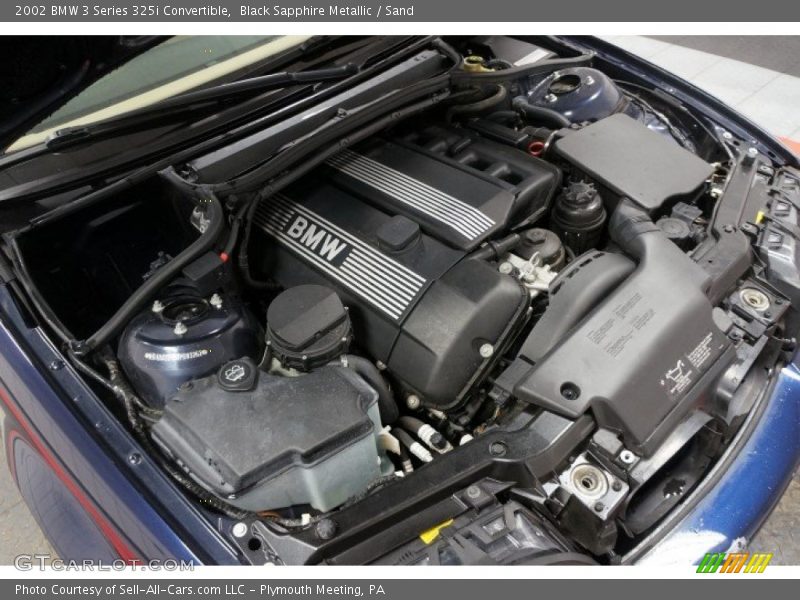 Black Sapphire Metallic / Sand 2002 BMW 3 Series 325i Convertible