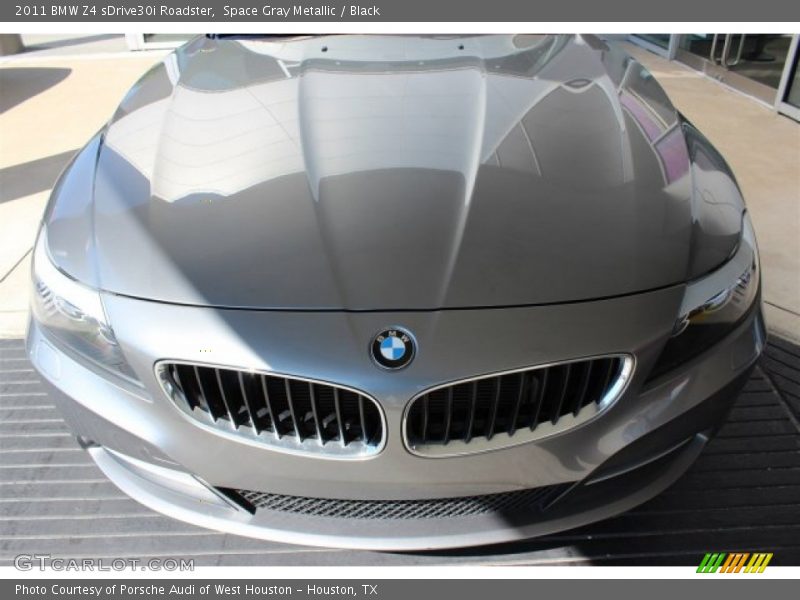 Space Gray Metallic / Black 2011 BMW Z4 sDrive30i Roadster