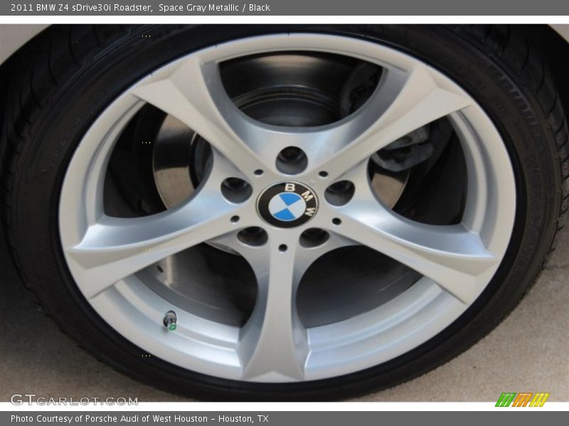 Space Gray Metallic / Black 2011 BMW Z4 sDrive30i Roadster