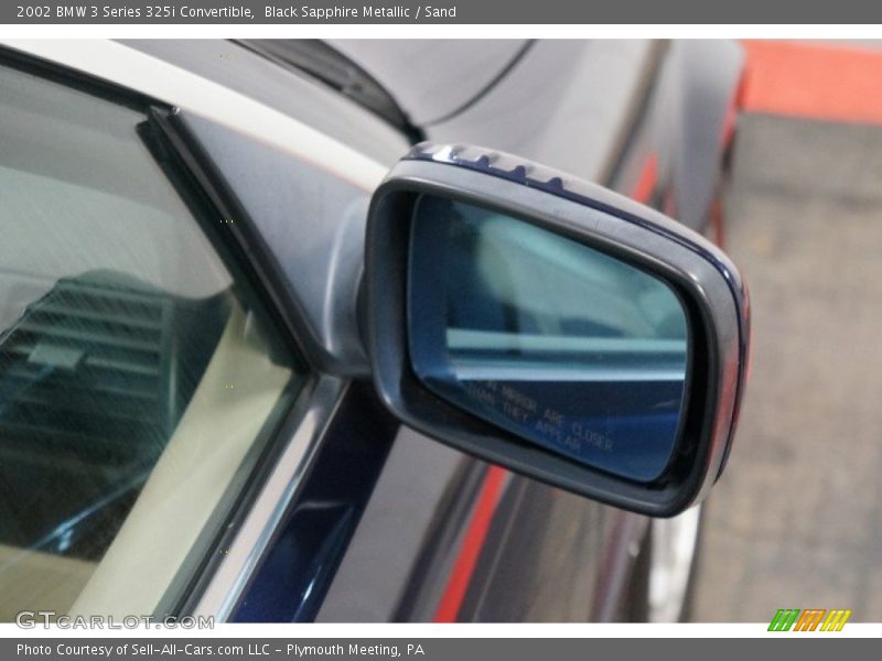 Black Sapphire Metallic / Sand 2002 BMW 3 Series 325i Convertible