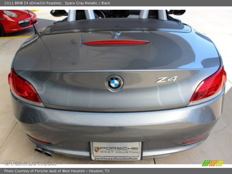 Space Gray Metallic / Black 2011 BMW Z4 sDrive30i Roadster