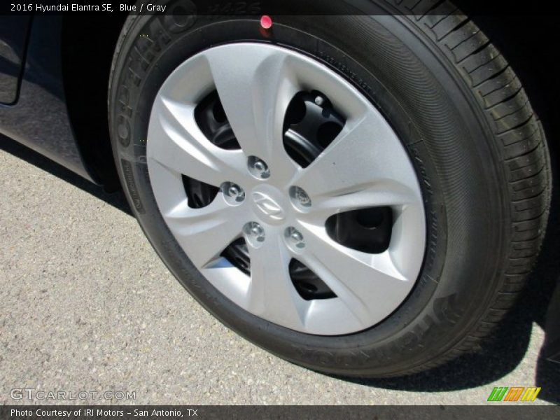 Blue / Gray 2016 Hyundai Elantra SE