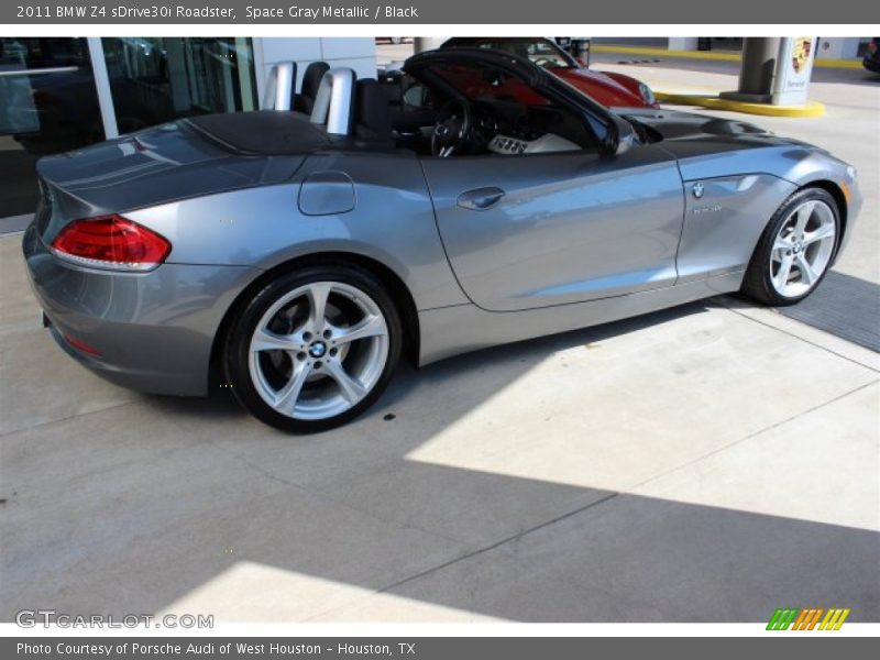 Space Gray Metallic / Black 2011 BMW Z4 sDrive30i Roadster