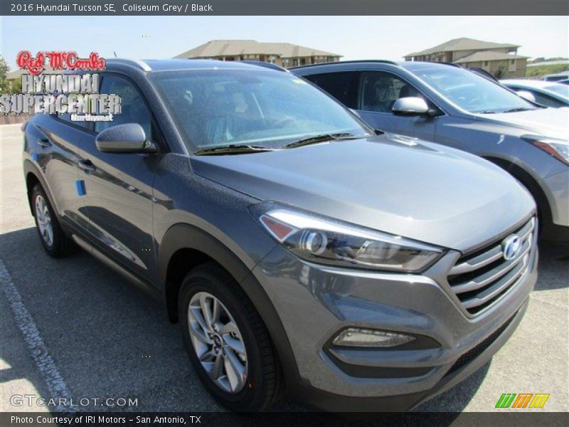 Coliseum Grey / Black 2016 Hyundai Tucson SE