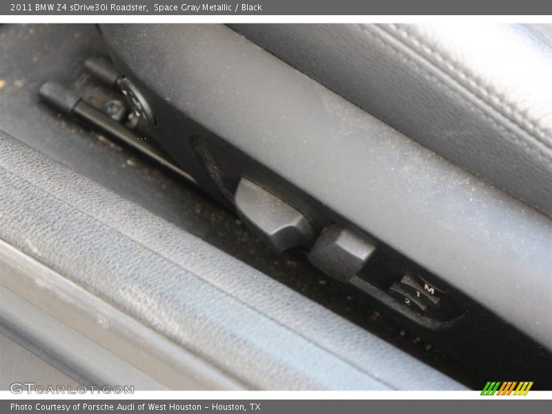 Space Gray Metallic / Black 2011 BMW Z4 sDrive30i Roadster