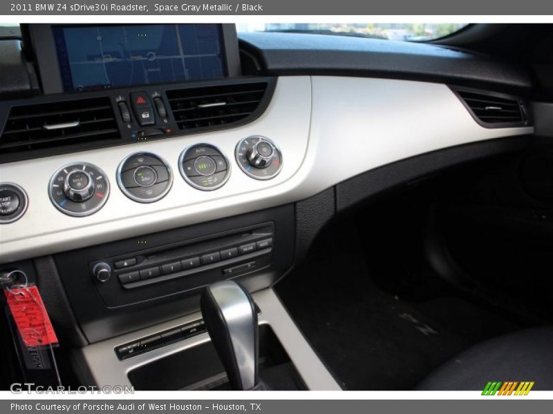 Space Gray Metallic / Black 2011 BMW Z4 sDrive30i Roadster