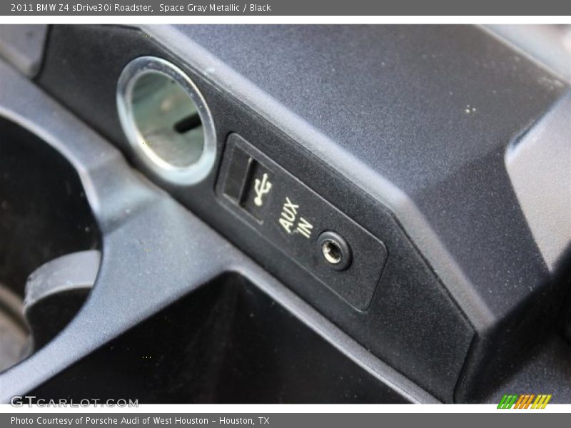 Space Gray Metallic / Black 2011 BMW Z4 sDrive30i Roadster