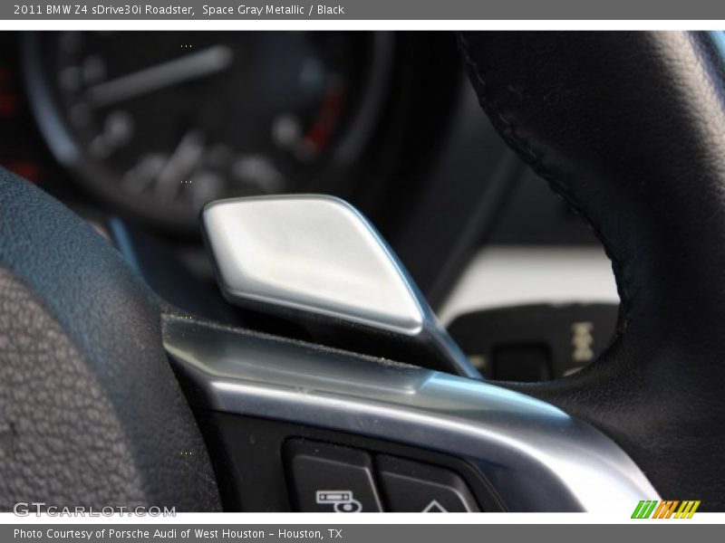 Space Gray Metallic / Black 2011 BMW Z4 sDrive30i Roadster