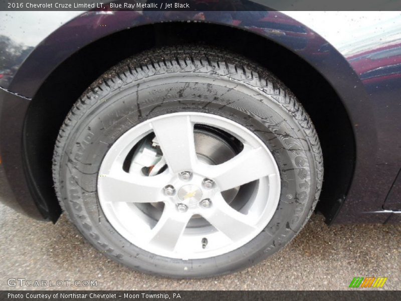 Blue Ray Metallic / Jet Black 2016 Chevrolet Cruze Limited LT