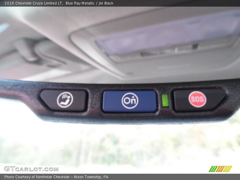 Blue Ray Metallic / Jet Black 2016 Chevrolet Cruze Limited LT