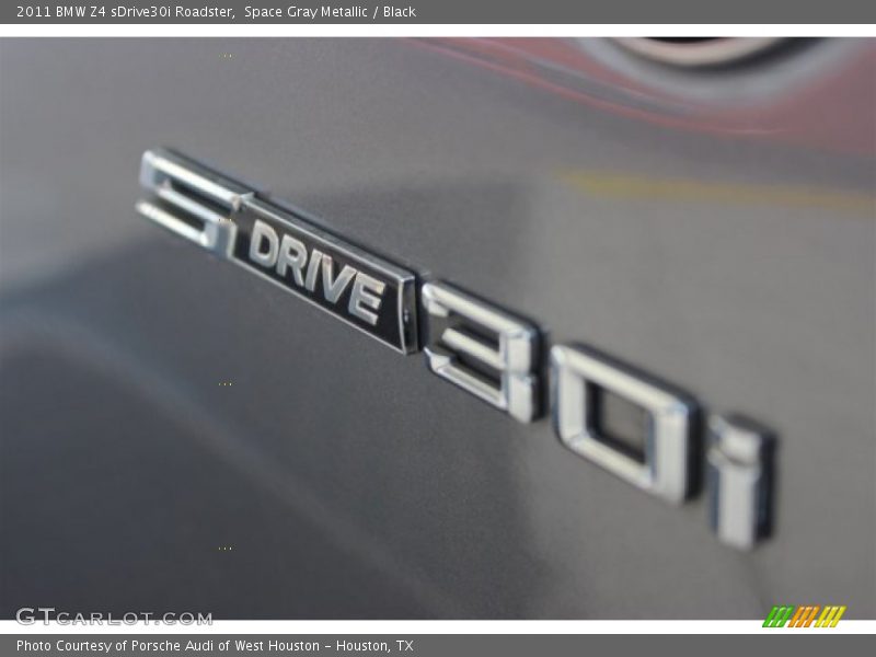 Space Gray Metallic / Black 2011 BMW Z4 sDrive30i Roadster
