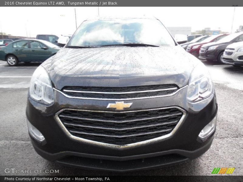 Tungsten Metallic / Jet Black 2016 Chevrolet Equinox LTZ AWD