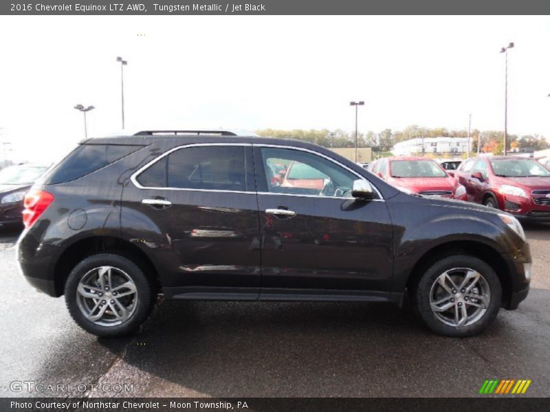 Tungsten Metallic / Jet Black 2016 Chevrolet Equinox LTZ AWD