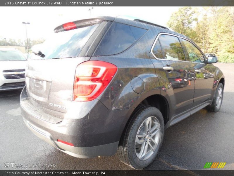 Tungsten Metallic / Jet Black 2016 Chevrolet Equinox LTZ AWD