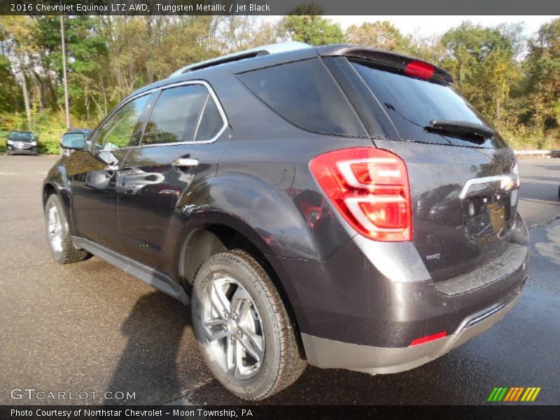Tungsten Metallic / Jet Black 2016 Chevrolet Equinox LTZ AWD