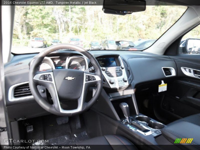 Tungsten Metallic / Jet Black 2016 Chevrolet Equinox LTZ AWD