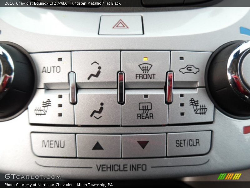 Tungsten Metallic / Jet Black 2016 Chevrolet Equinox LTZ AWD