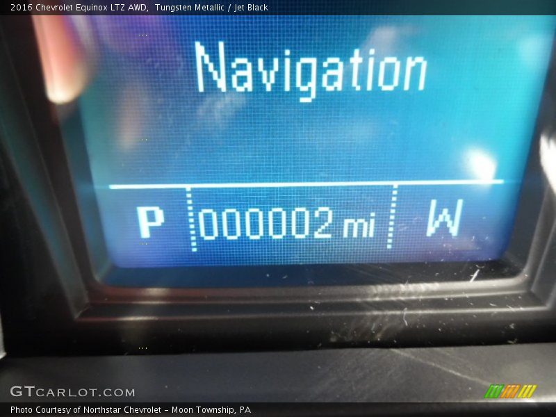 Tungsten Metallic / Jet Black 2016 Chevrolet Equinox LTZ AWD