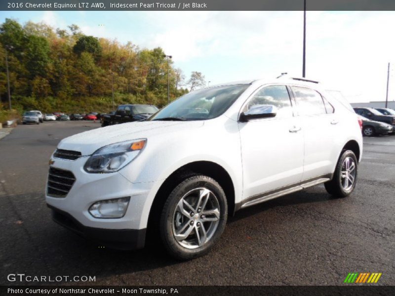 Iridescent Pearl Tricoat / Jet Black 2016 Chevrolet Equinox LTZ AWD