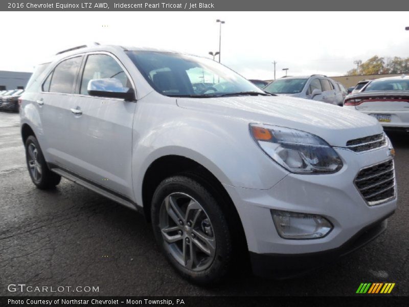 Iridescent Pearl Tricoat / Jet Black 2016 Chevrolet Equinox LTZ AWD