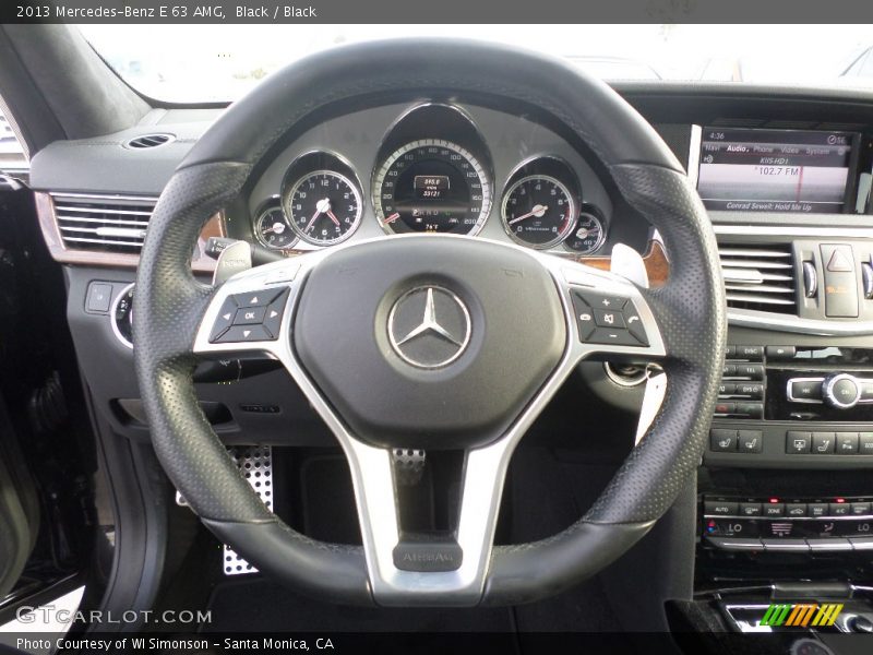  2013 E 63 AMG Steering Wheel