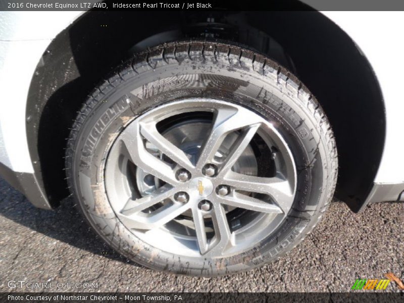 Iridescent Pearl Tricoat / Jet Black 2016 Chevrolet Equinox LTZ AWD